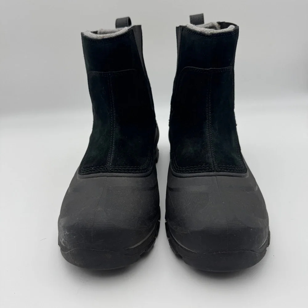 Sorel Buxton Pull On Black Waterproof Insulated Winter Boots NM2738-010 Mens 10